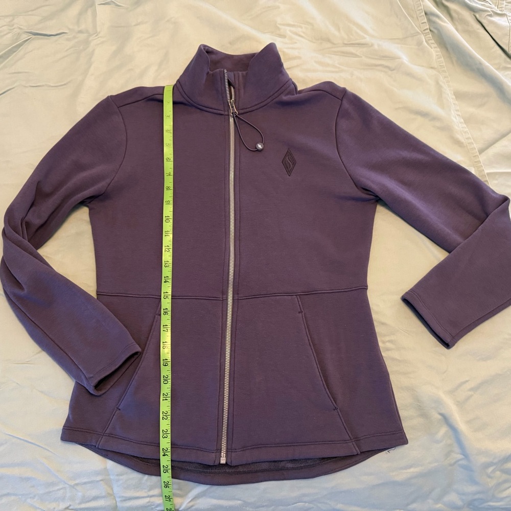 Skechers Women's Deep Purple Fleece Lined Sweatshirt